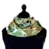 foulard en soie fougere
