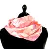 Echarpe Miss sarah d'ombres et fleurs ERMSHC-075 1 foulard soie tons roses
