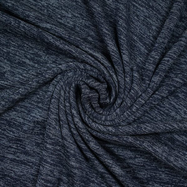 maille bleu marine chinée maille bleu marine pour chauffe épaule