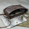 sac cuir à rabat interchangeable made in France