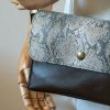 sac cuir à rabat interchangeable made in France