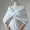 etole mariage tricot fin blanc cassé 2 cache epaules tricot blanc cassé