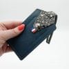 etiquette bagage en cuir