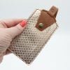 etiquette bagage en cuir