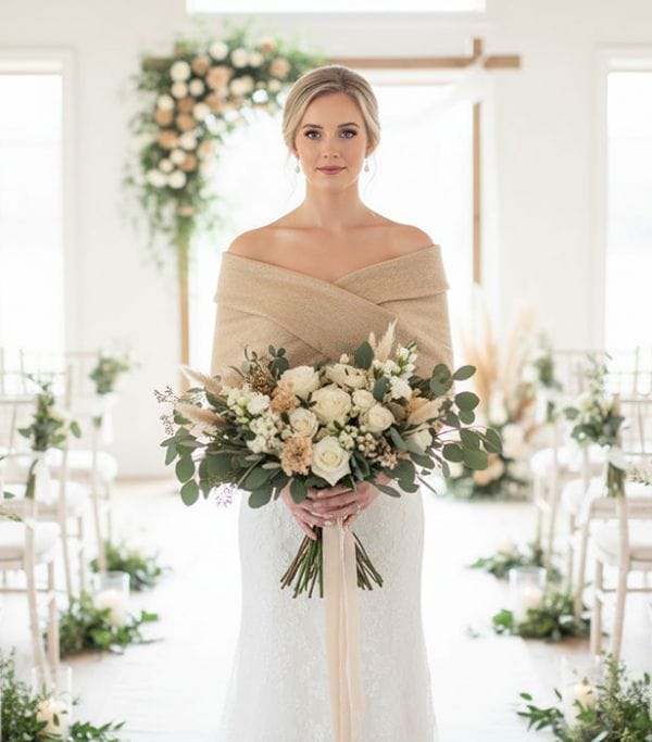 chauffe epaules ficelle 2 etole de mariage hiver ficelle