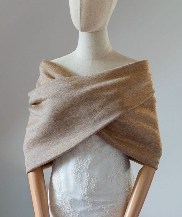 chauffe epaules ficelle etole de mariage hiver ficelle