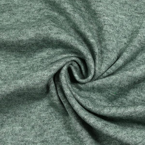 maille douce chinée vert-gris maille vert viride