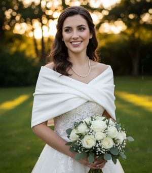 chauffe épaules mariage hiver