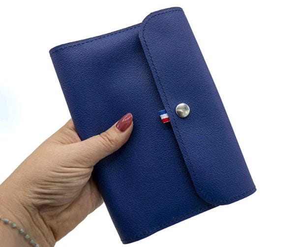 pochette ordonnance en cuir