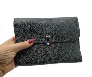 pochette ordonnance grise 4 pochette ordonnance en cuir