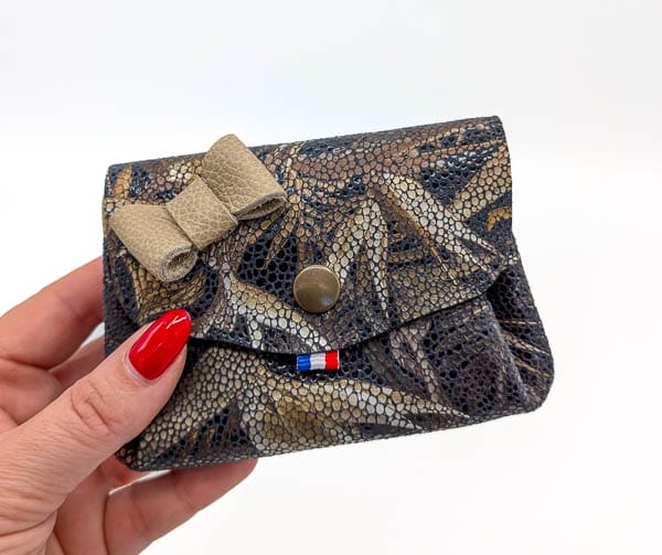 porte-monnaie femme en cuir