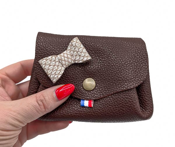 porte-monnaie femme en cuir