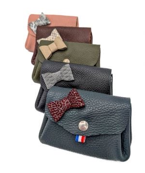 porte-monnaie femme en cuir