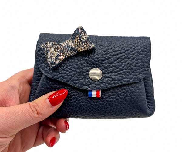 porte-monnaie femme en cuir