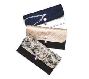 pochette porte monnaie en cuir