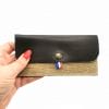 pochette porte monnaie en cuir