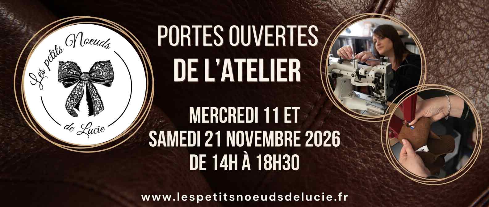 portes ouvertes de l'atelier maroquinerie