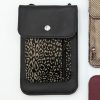 pochette-téléphone-susy-noire Pochette téléphone en cuir personnalisable Susy