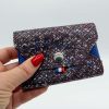 porte-monnaie-basile-texturé-violet-losanger-et-bleu-1 porte monnaie en cuir femme violine et bleu
